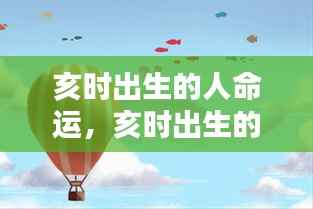 亥时出生的人命运详解与解析