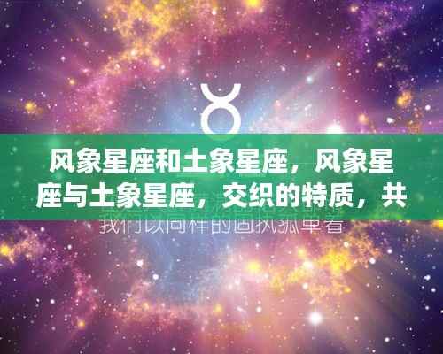 风象与土象星座,交织特质的人生共舞