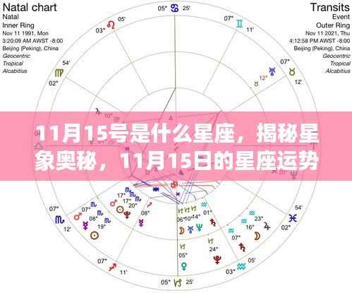 揭秘星象奥秘,11月15日的星座运势解读与特点探索