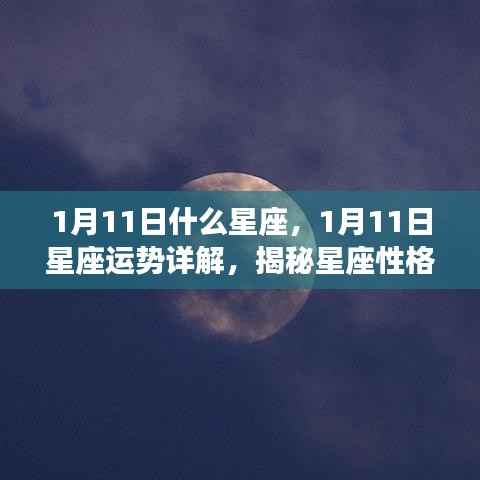 揭秘1月11日星座运势与性格特征,洞悉未来走向
