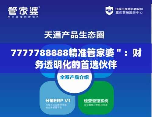 7777788888精准管家婆":财务透明化的首选伙伴