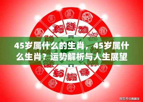 45岁属相运势解析与人生展望