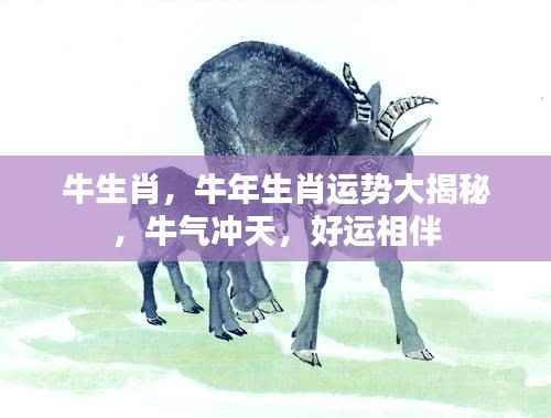牛年生肖运势揭秘,牛气冲天,好运连连相伴