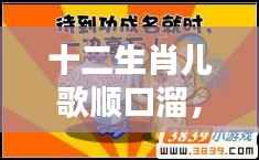 星运光芒下的童年歌谣,十二生肖儿歌顺口溜