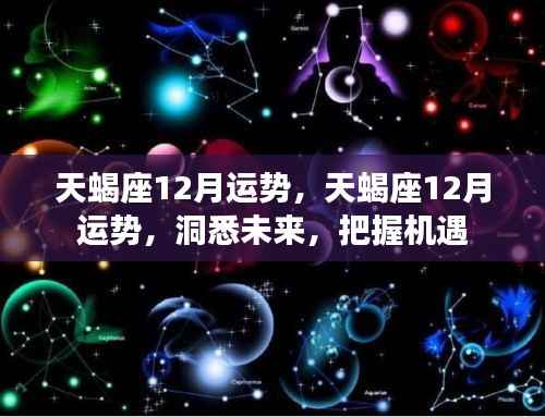 天蝎座12月运势详解,洞悉未来,把握机遇的黄金时段