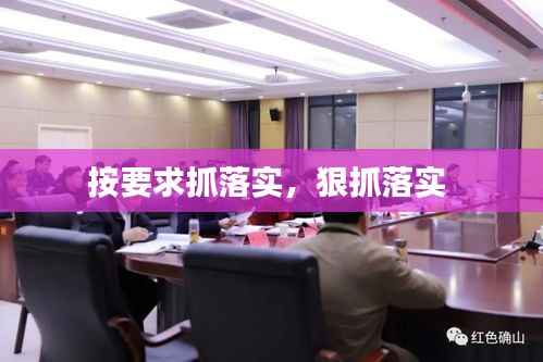 按要求抓落实,狠抓落实