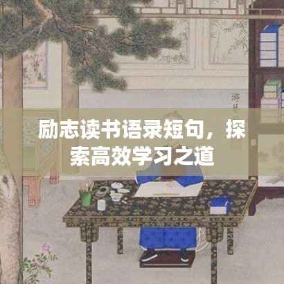励志读书语录短句,探索高效学习之道