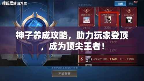 神子养成攻略,助力玩家登顶,成为顶尖王者!