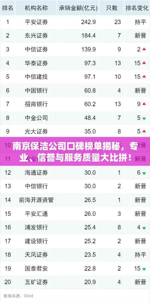 南京保洁公司口碑榜单揭秘,专业、信誉与服务质量大比拼!