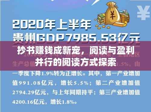 抄书赚钱成新宠,阅读与盈利并行的阅读方式探索