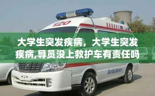 大学生突发疾病,大学生突发疾病,导员没上救护车有责任吗