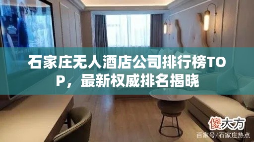 石家庄无人酒店公司排行榜TOP,最新权威排名揭晓